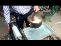 حبة نجمة الفولاذ المقاوم للصدأ اليدوي لوحة الصحافة آلة من الشمع النحل أساس آلة