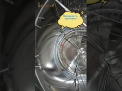 دليل مستخرج عسل من 8 إطارات، مصنوع من الفولاذ المقاوم للصدأ 201، مع حامل معدني وبوابة وغطاء