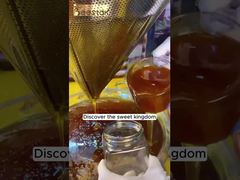 العسل الطبيعي متعدد الزهور الأصفر الخفيف الصف الغذائي