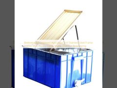 معدات تربية النحل أداة تربية النحل حامل إطار من الفولاذ المقاوم للصدأ مصغّر مشترط عسل إطار رف لتربية النحل