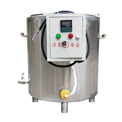 شراء 80kg Stainless Steel Temperature Control Wax Melting Barrel For Melting Wax التصنيع عبر الإنترنت