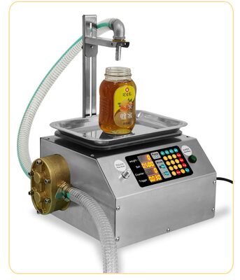 شراء Stainless Steel Filling Machine For Viscous Liquid Filling All Kinds Of Crystalline Liquid Honey التصنيع عبر الإنترنت