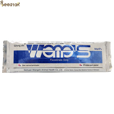 شراء علاج نحل Wangshi Manpu 20 شريط نشط للغاية قاتل عث Varroa قاتل النحل مستلزمات مبيدات القراد التصنيع عبر الإنترنت