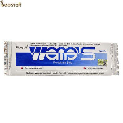 شراء دواء النحل وانغشي Manpu Fluvalinate الشرائط النحل Varroa العث قاتل فوري 10 شرائط / كيس التصنيع عبر الإنترنت