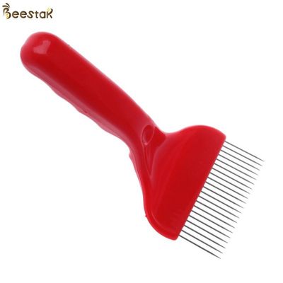 شراء أحمر سميك مقبض عسل أدوات Uncapping أدوات خلية النحل Uncapping Uncapping Fork التصنيع عبر الإنترنت