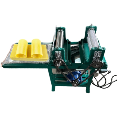 آلة أساس شمع النحل من الفولاذ المقاوم للصدأ 86x310mm قابلة للتخصيص